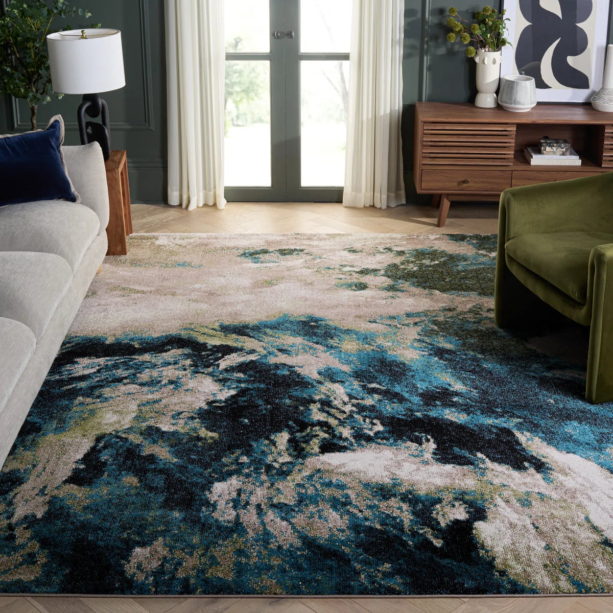 Dowlen Performance Abstract Rug